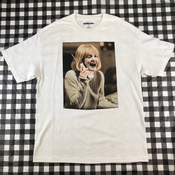 Scream Other - Scream Official Horror Movie T Shirt Crying Home T